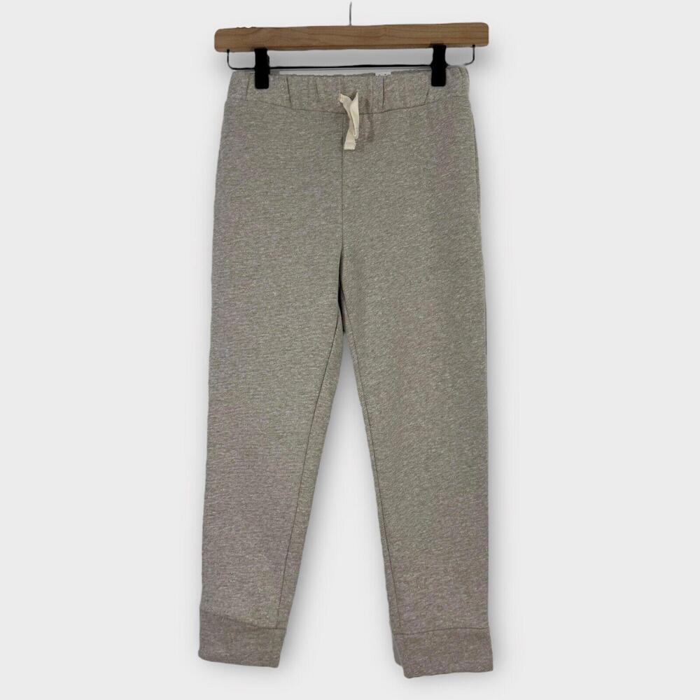 The Children’s Place Boy’s Size Medium 7/8 Beige Brown Fleece Jogger Pants New - Picture 1 of 6